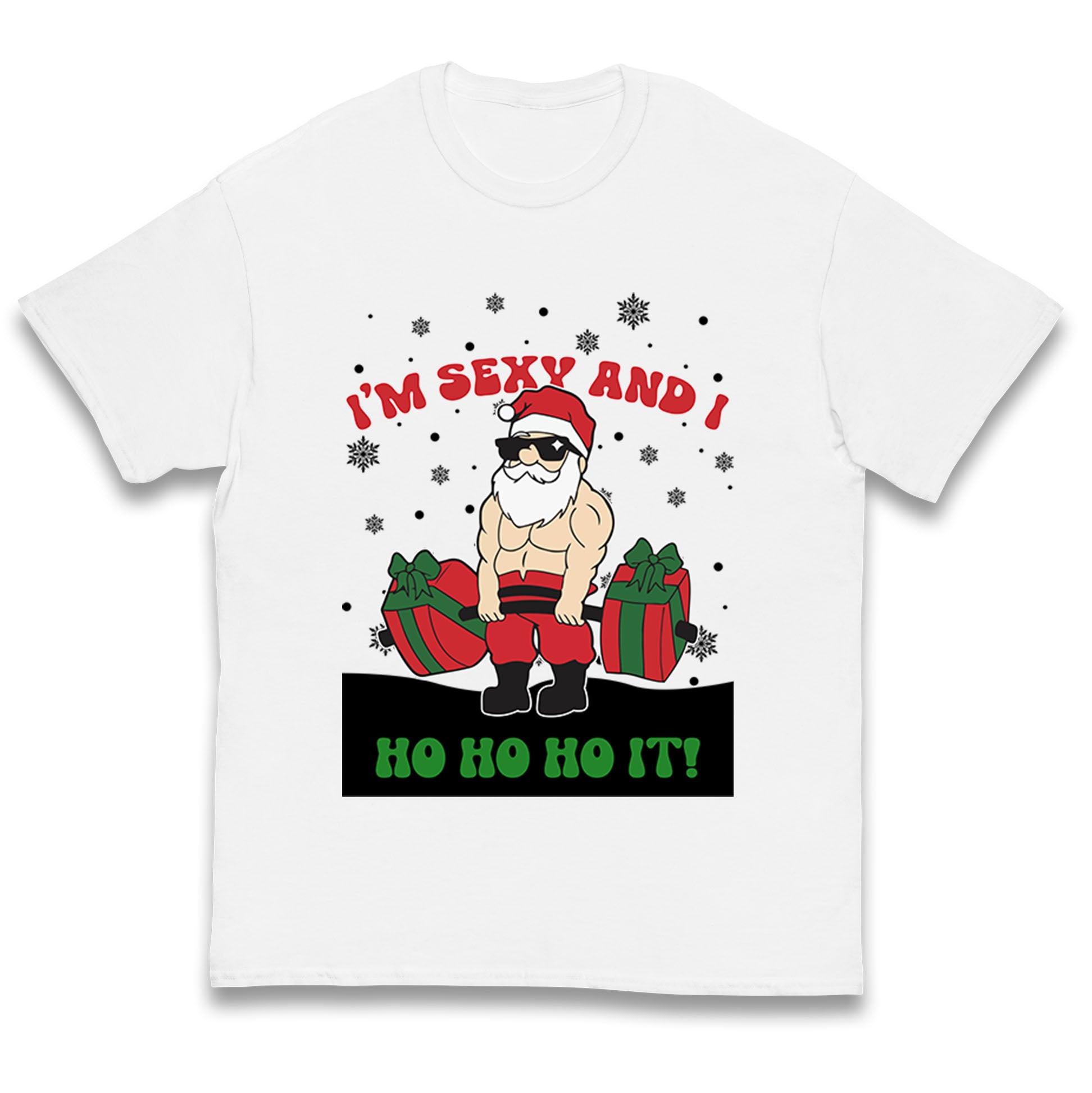 Santa Claus Ho Ho Ho Kids T Shirt