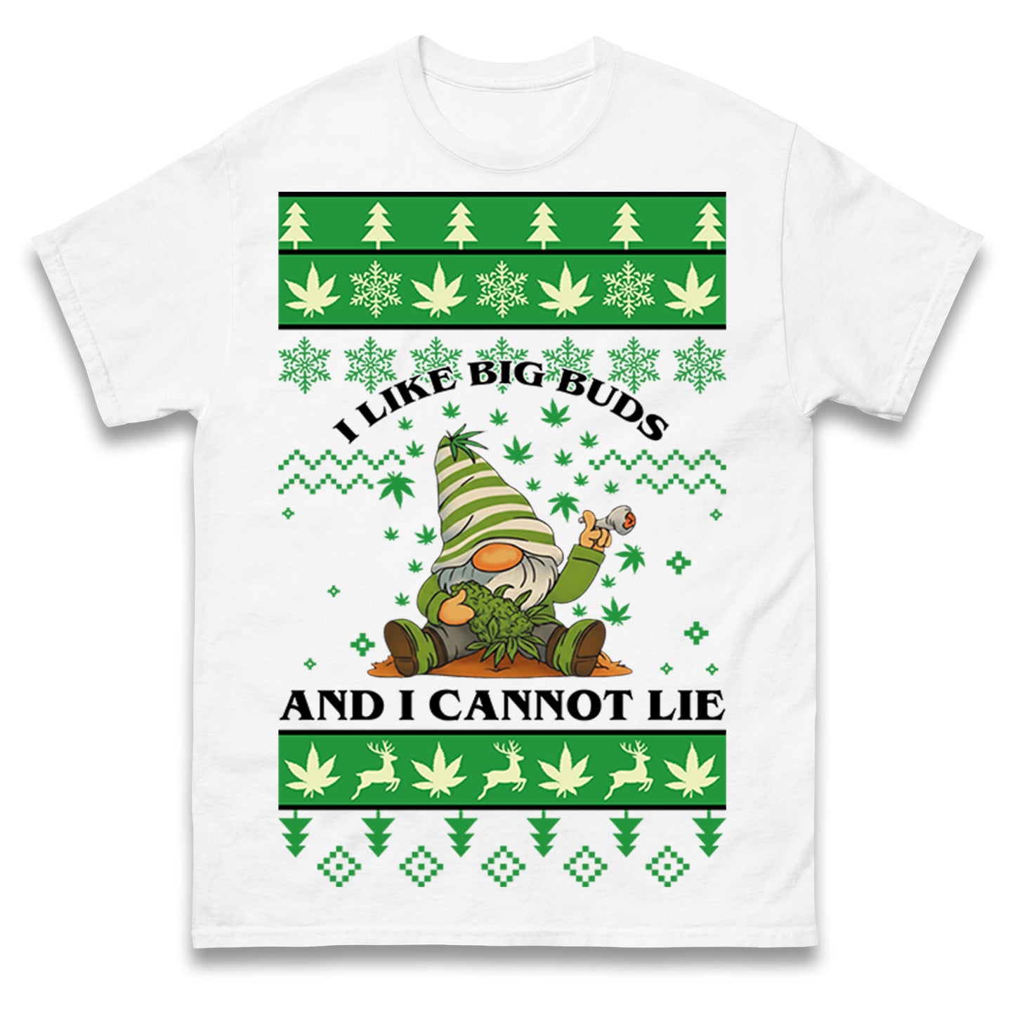 Cannabis Christmas T Shirt