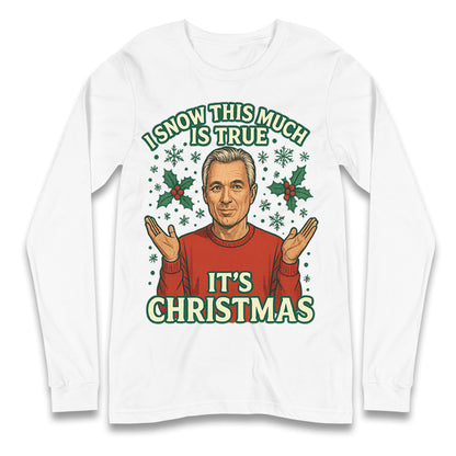 Martin Kemp Christmas Longsleeve T Shirt