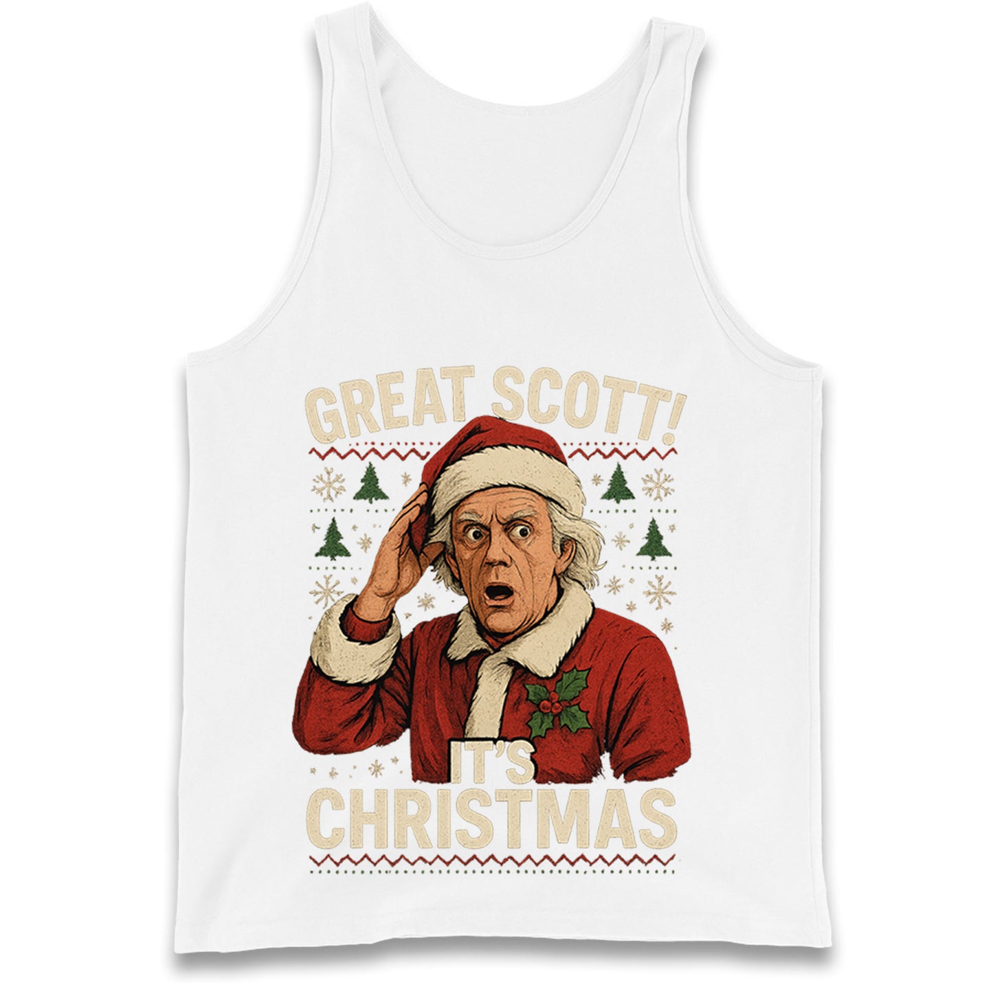 Back To The Futre Tank Top