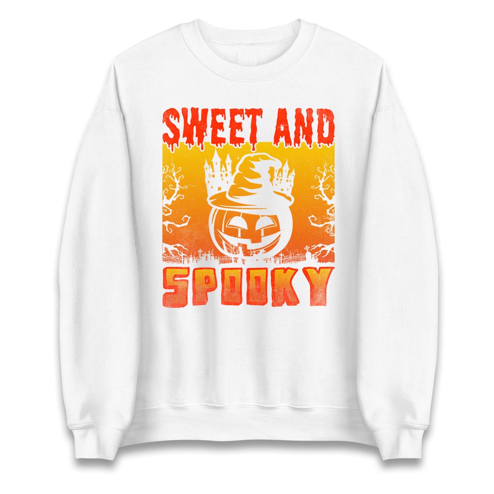 Sweet And Spooky Halloween Sweatshirt
