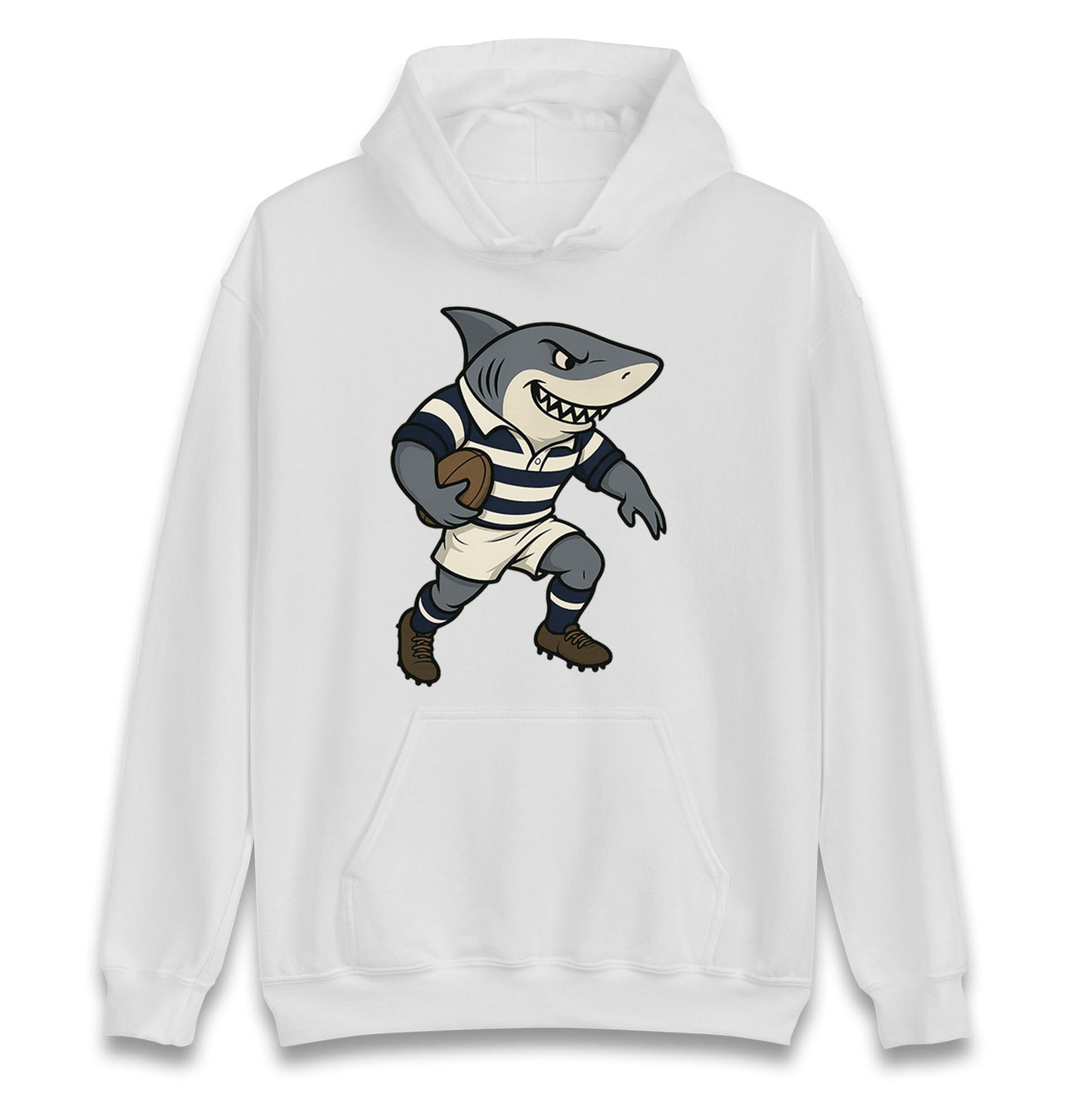 Retro Sale Sharks Rugby Union Hoodie