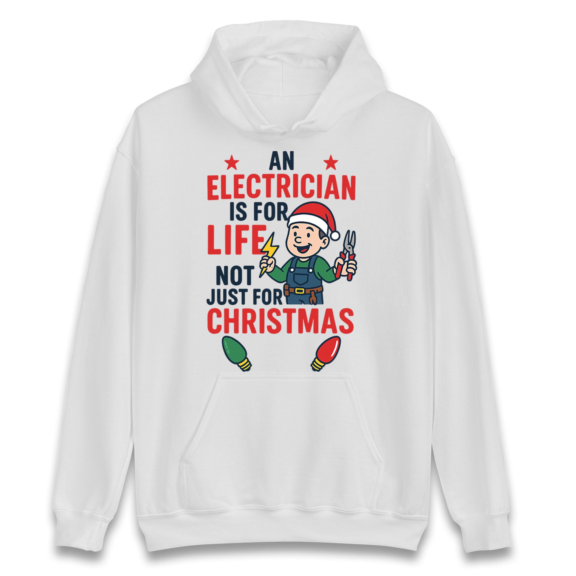 Electrician Christmas Hoodie