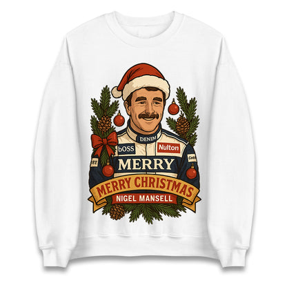 Nigel Mansell Christmas Jumper