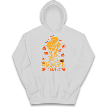 Spiderman Trick Or Treat Halloween Hoodie
