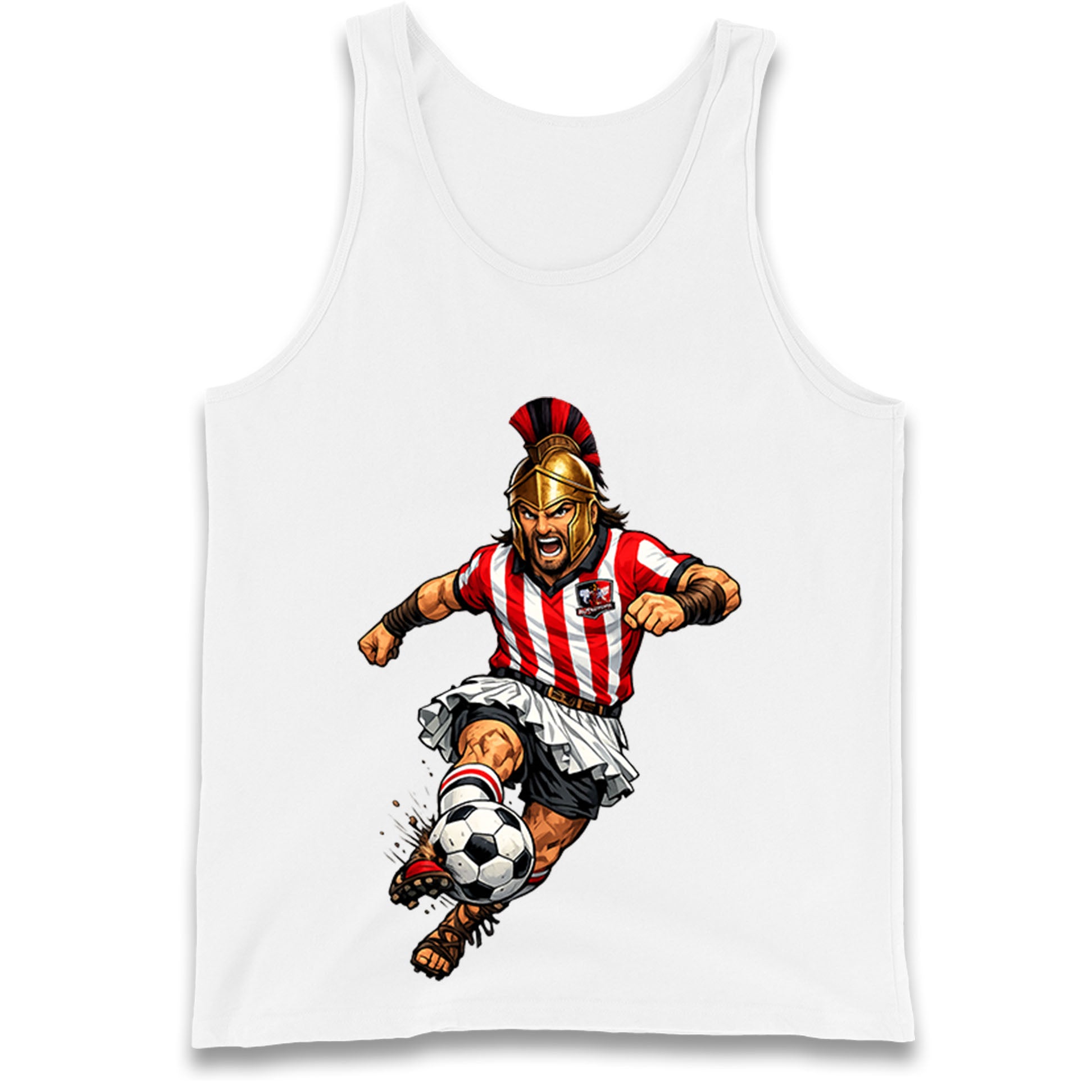 Retro Exeter City Football Tank Top