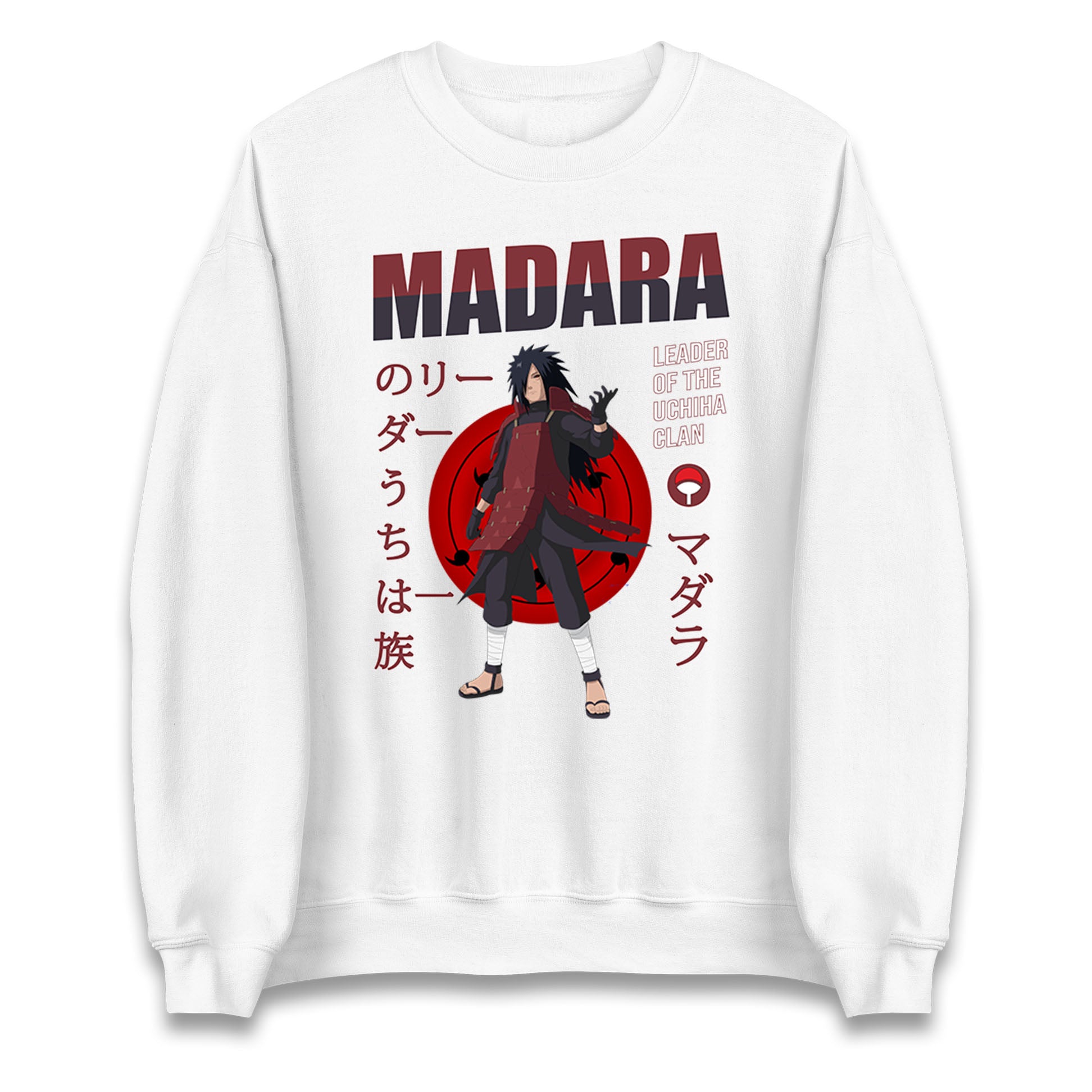 naruto shippuden madara uchiha sweatshirt