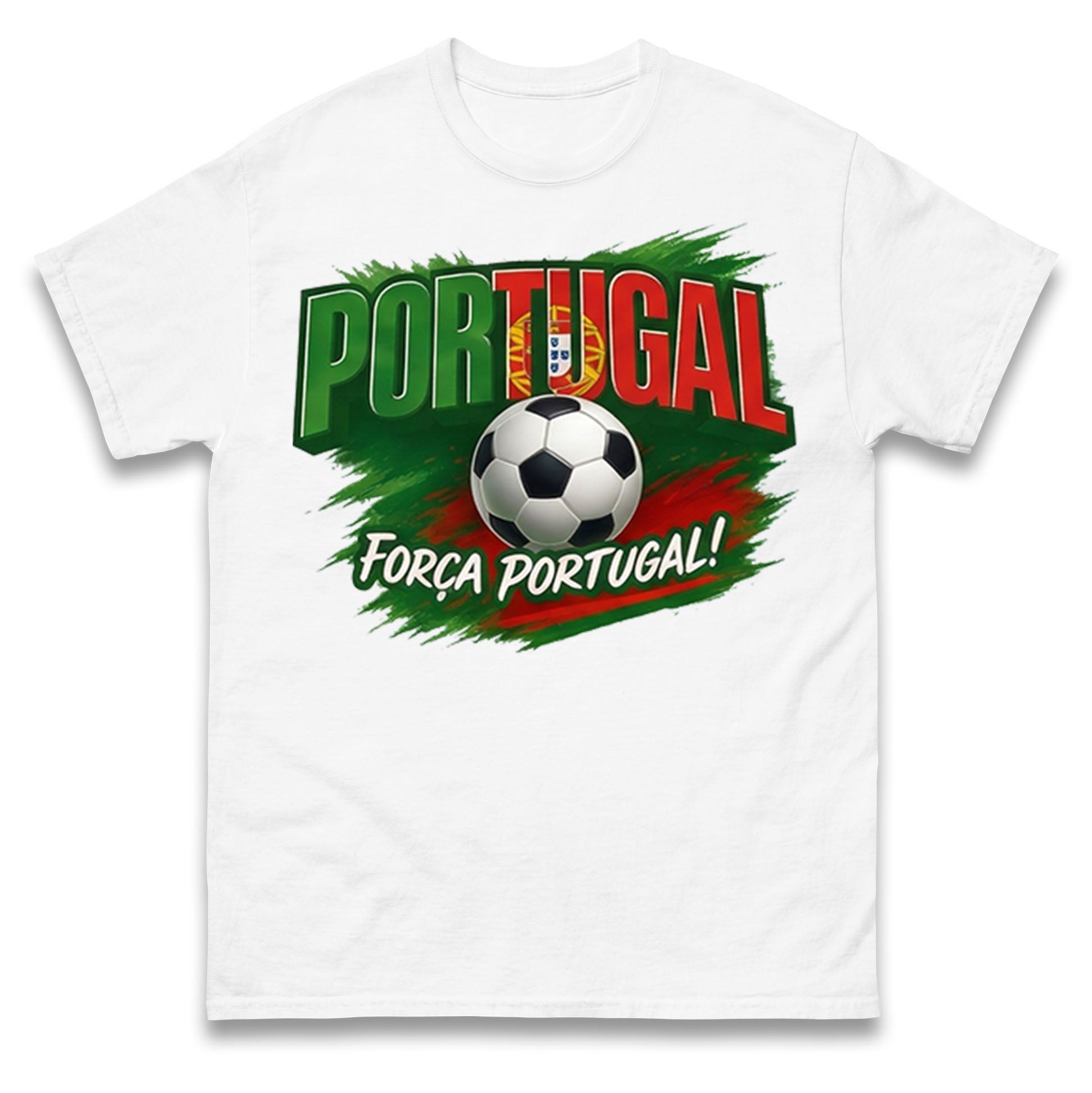 Portugal Retro World Cup T Shirt