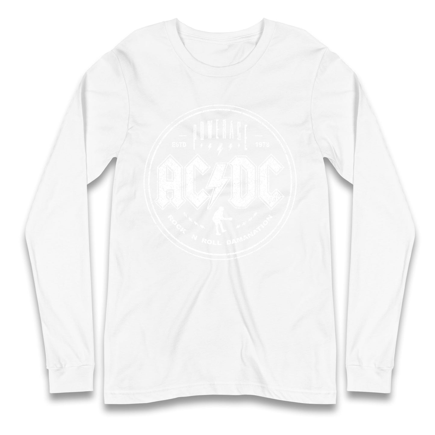 ACDC Rock N Roll Domination Longsleeve T Shirt