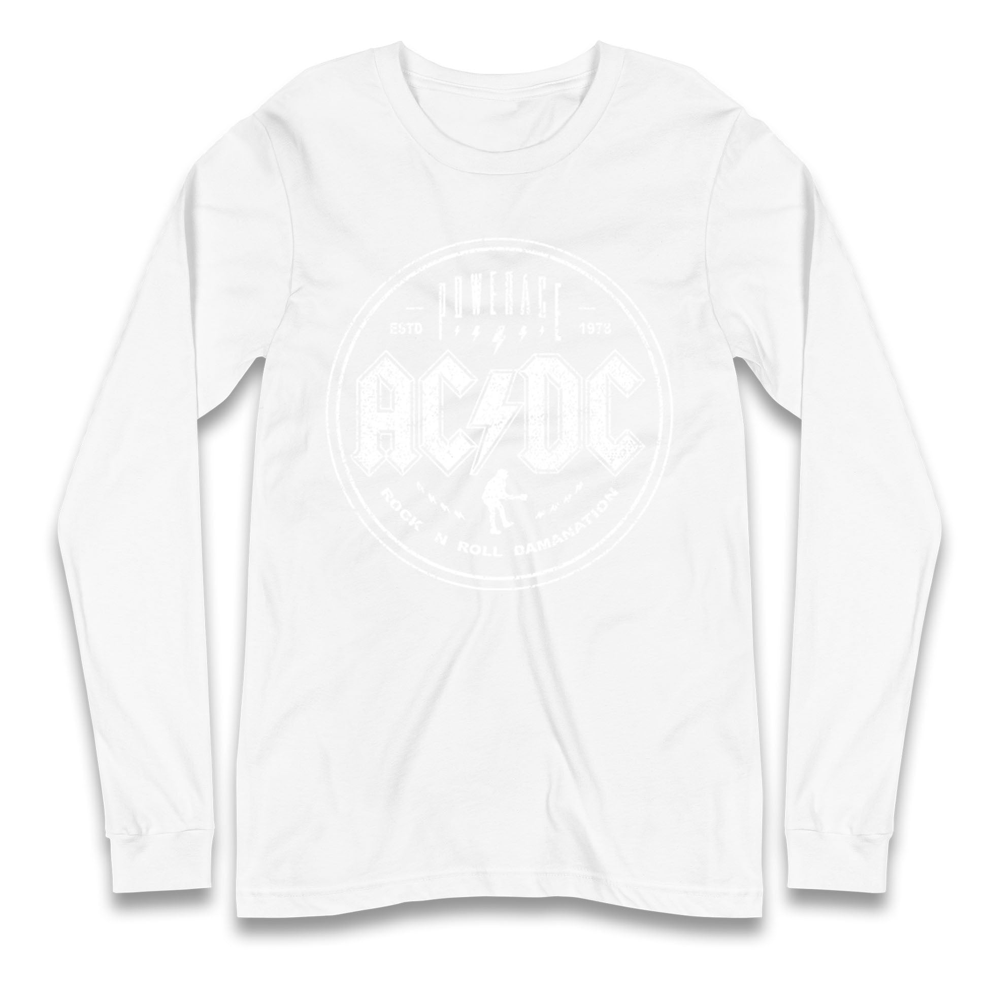 ACDC Rock N Roll Domination Longsleeve T Shirt