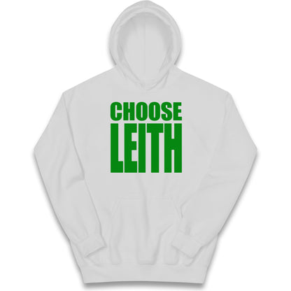 Hibs FC Choose Leith Football Kids Hoodie