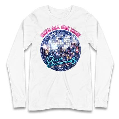 Kiss All The Time Disco Occasionally Longsleeve T Shirt
