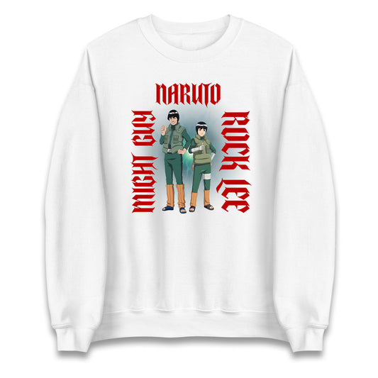Naruto Might Guy And Rock Lee Sweatshirt