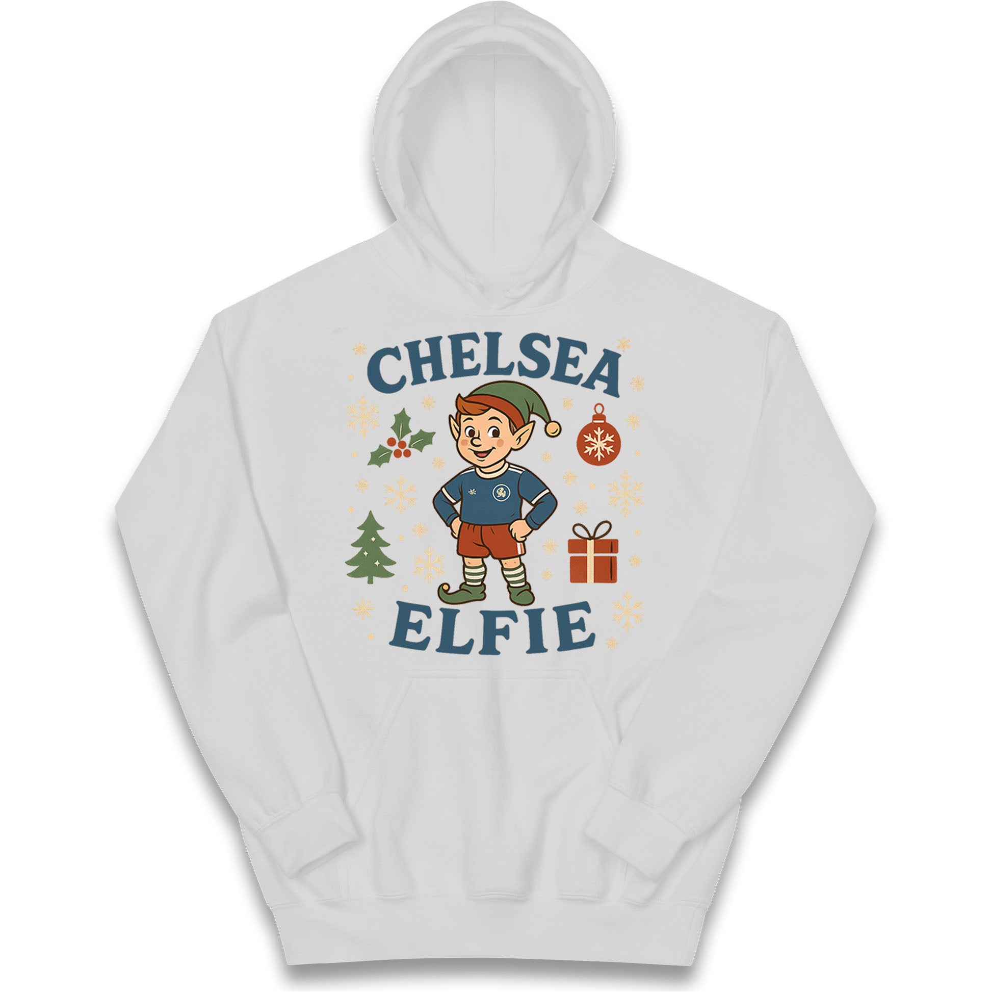 Chelsea FC Christmas Kids Hoodie