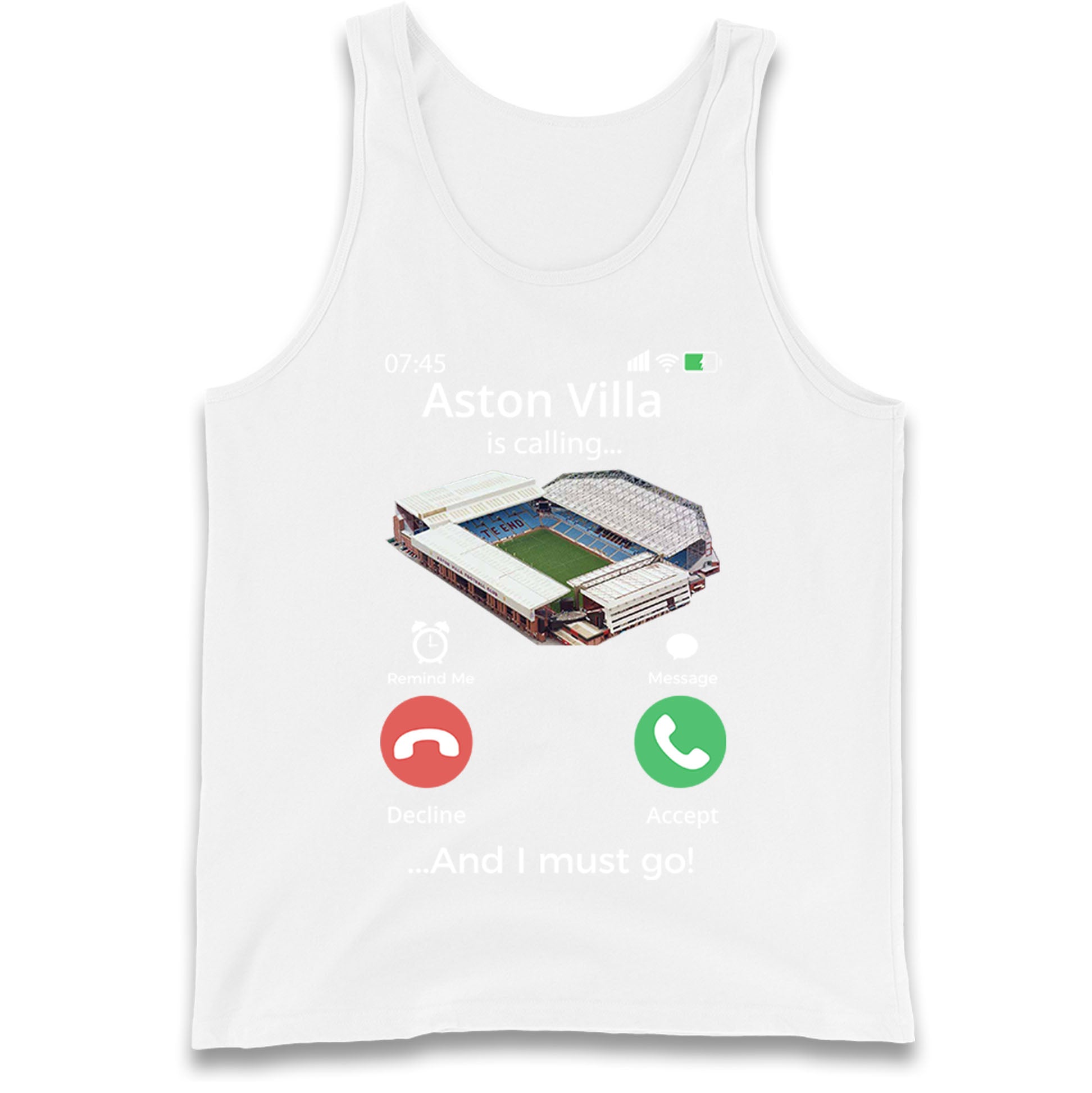 aston villa tank top