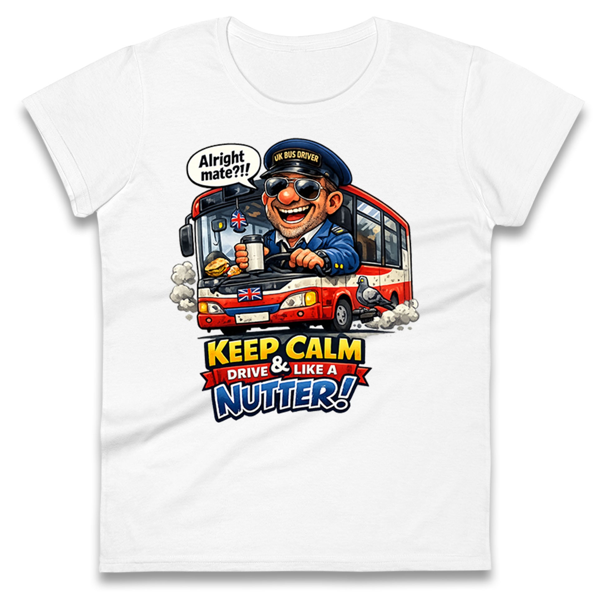 Bus Driver Job Ladies T Shirt