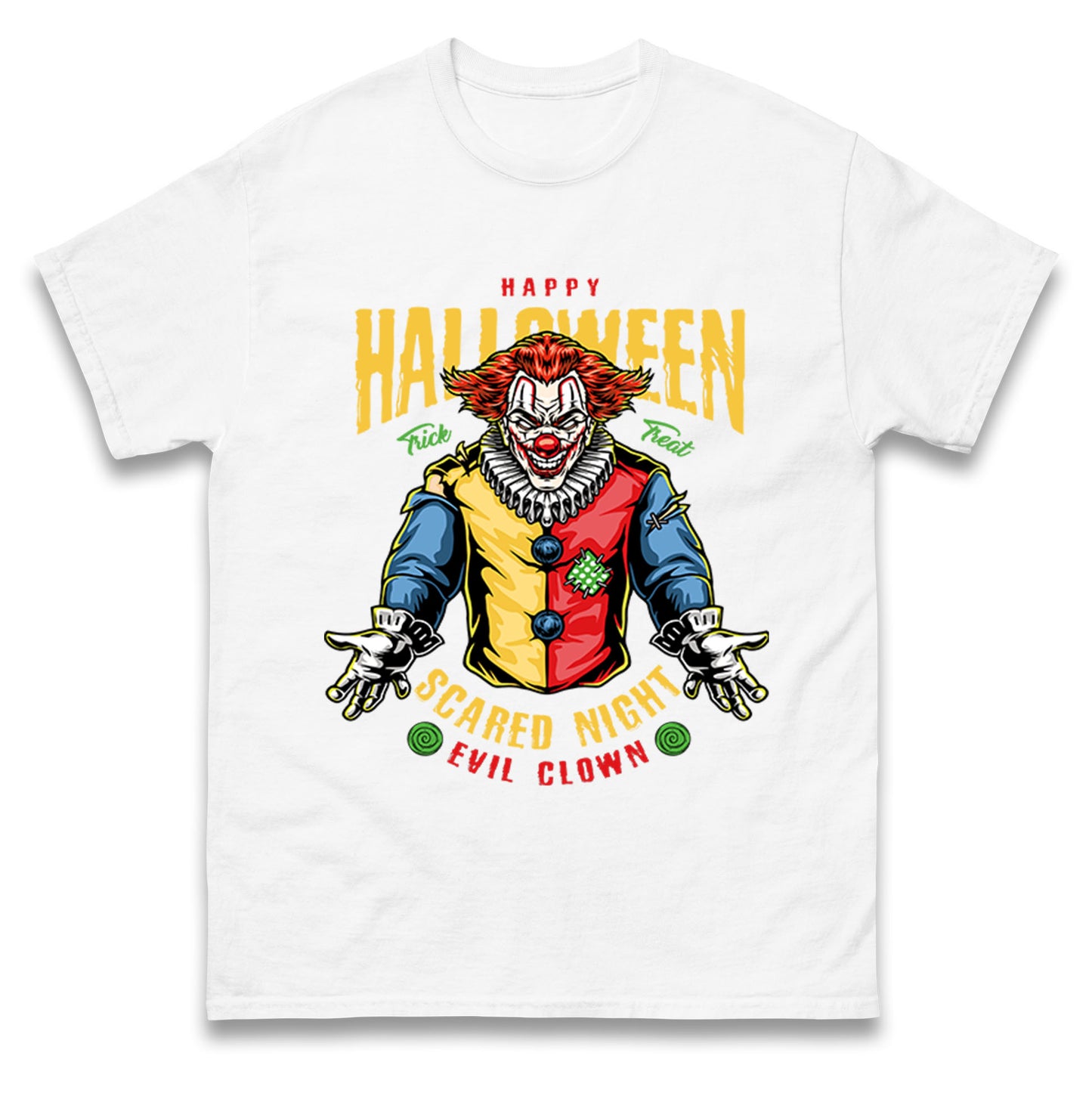 Halloween Clown T Shirt