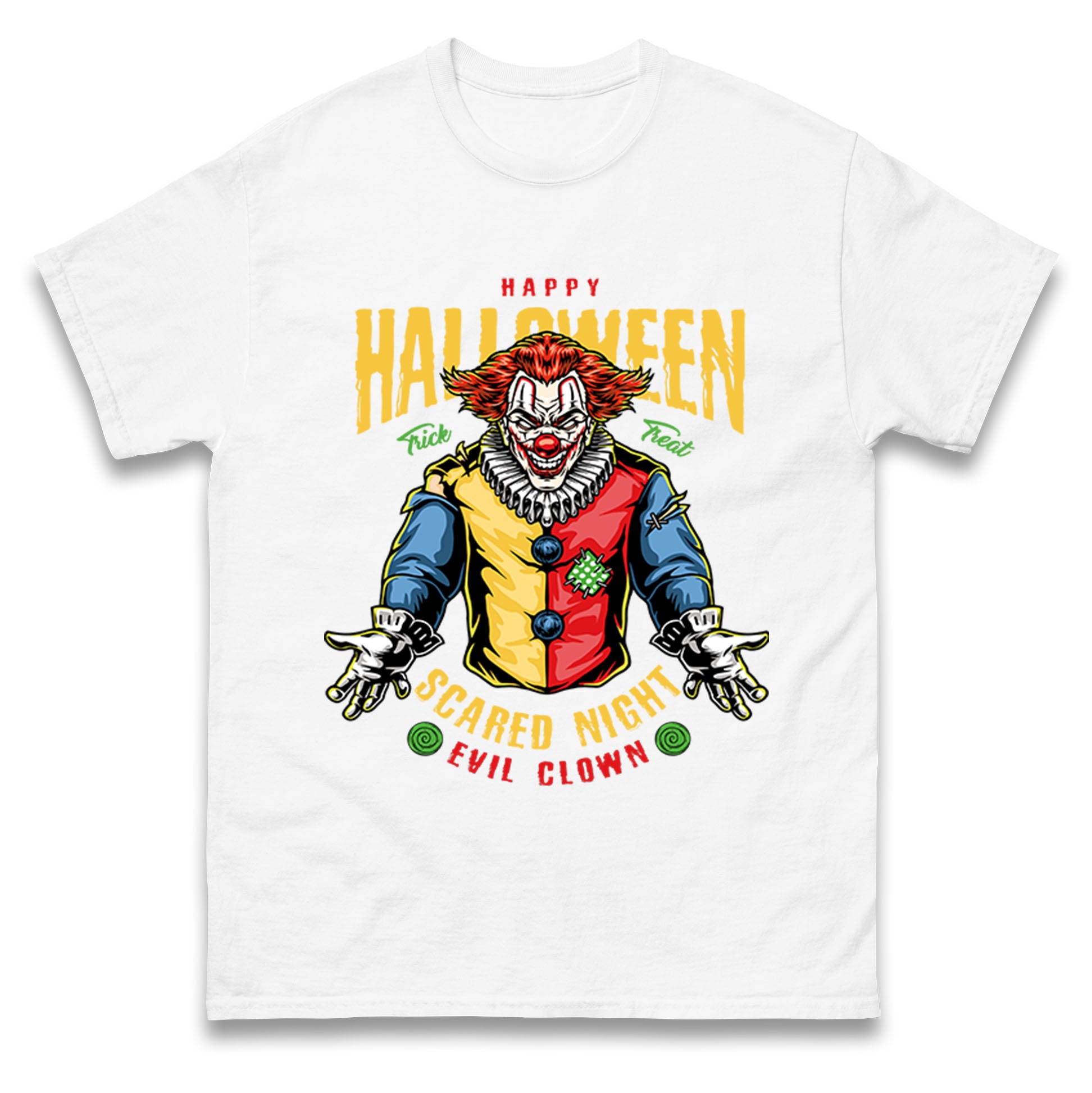 Halloween Clown T Shirt