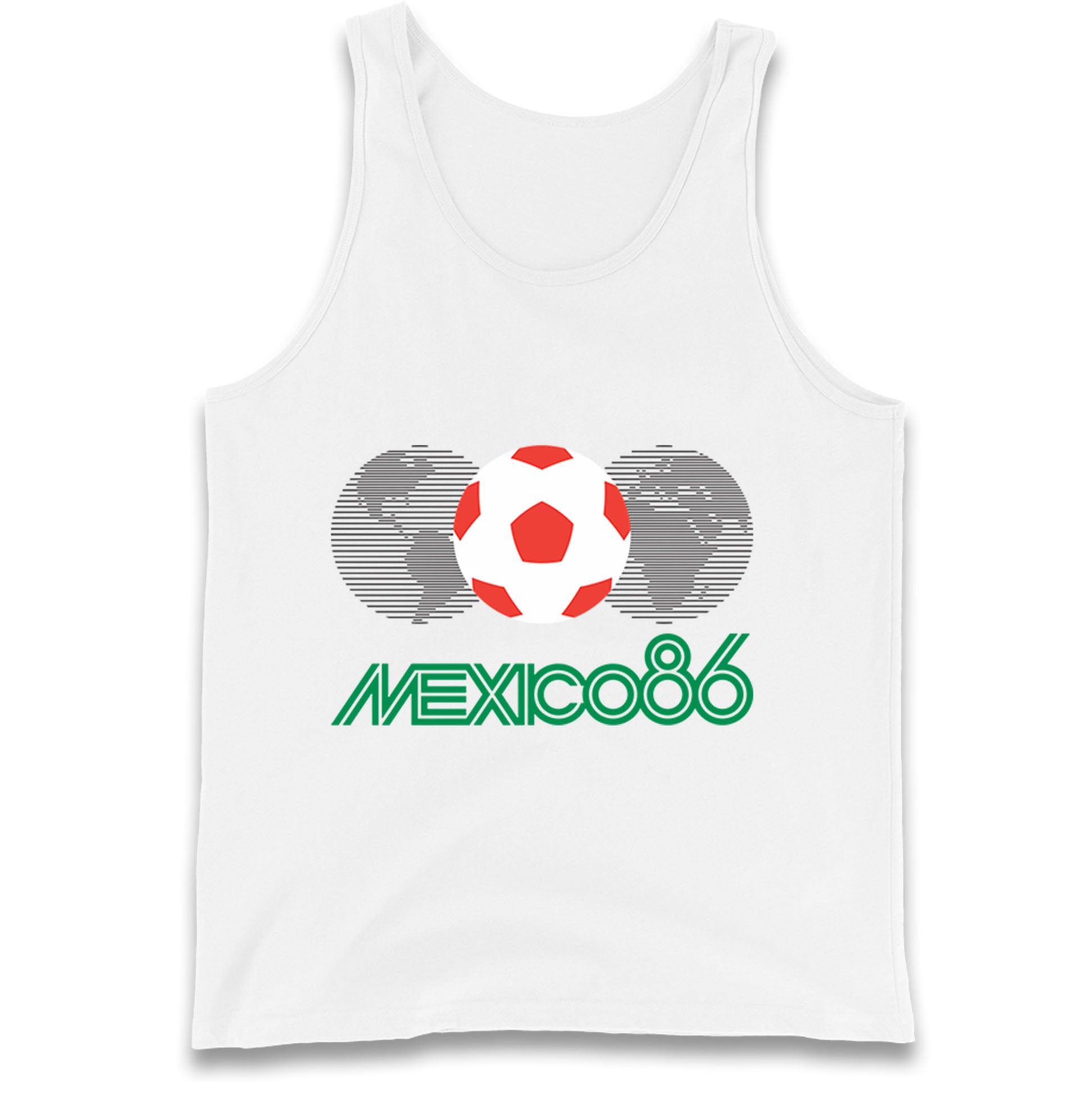 Mexico 86 logo Tank Top