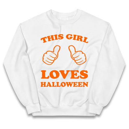 This Girl Loves Halloween Jumper
