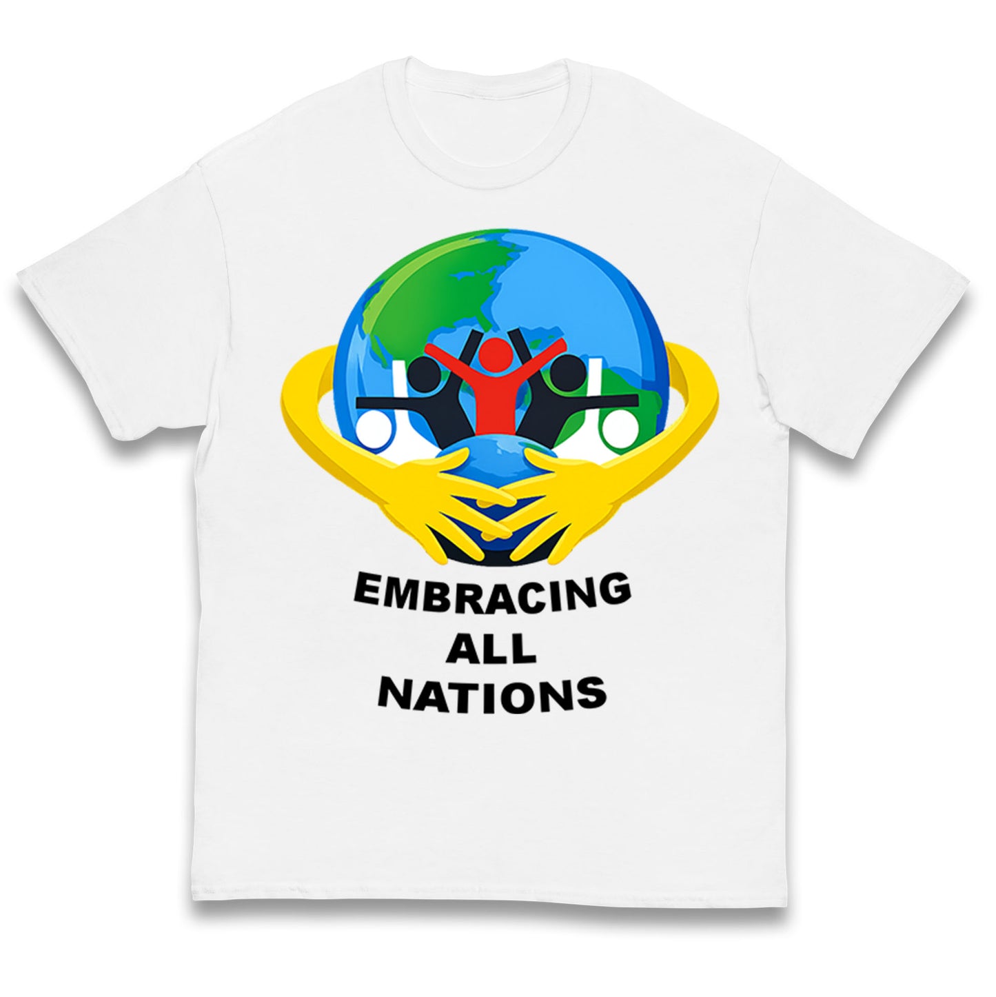 Embracing All Nations Kids T Shirt