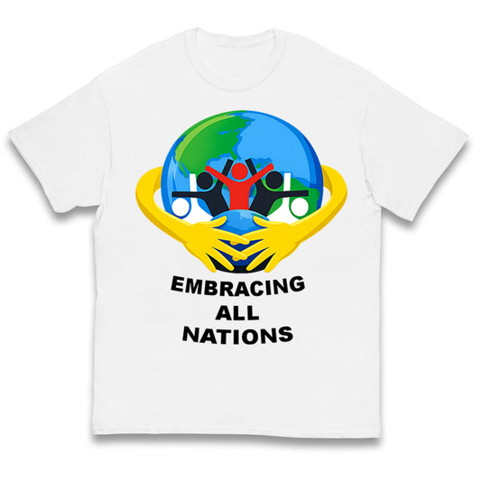 Embracing All Nations Kids T Shirt