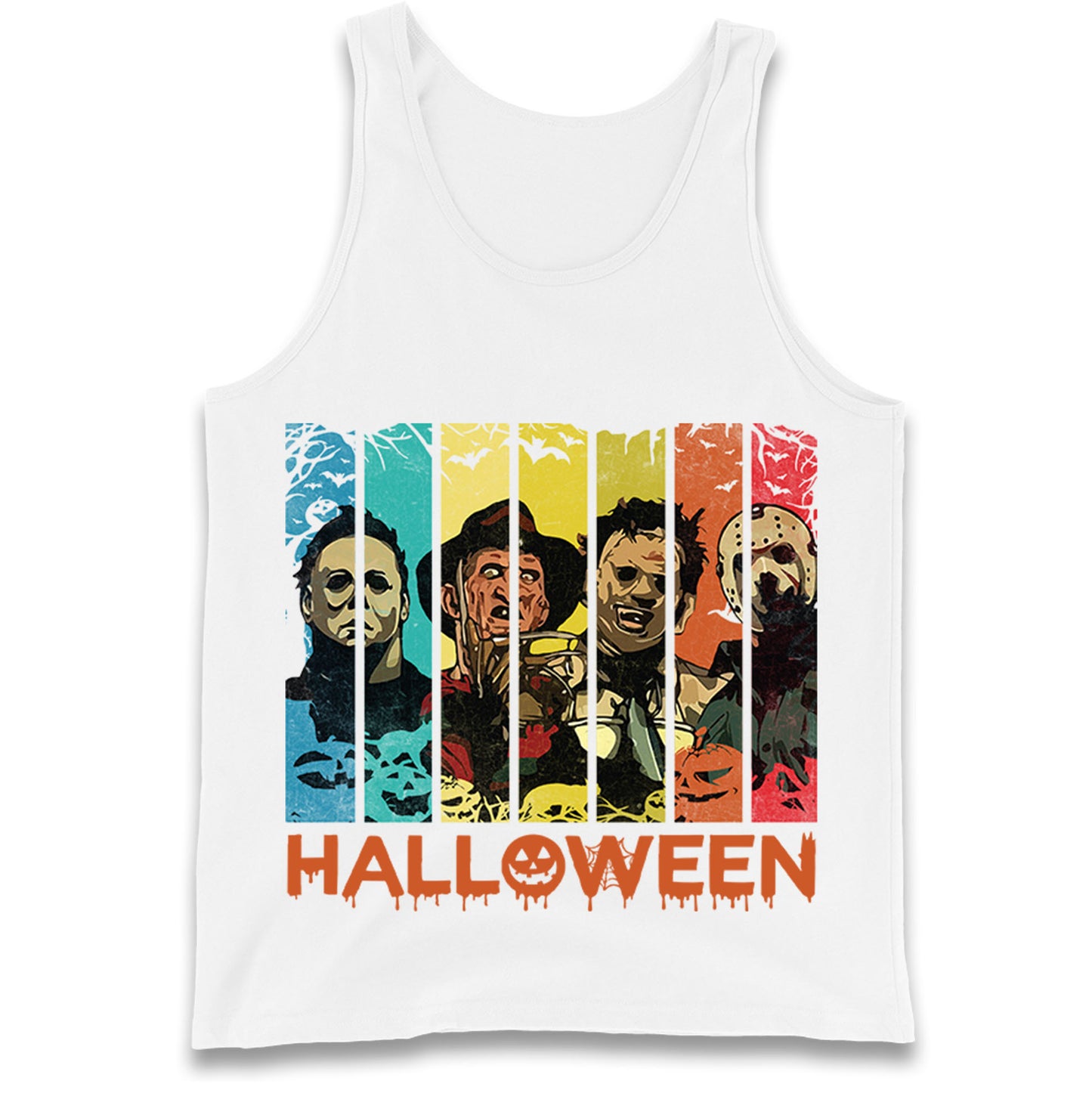 Vintage Villains Halloween Tank Top