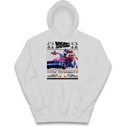 Back To The Future Christmas Kids Hoodie