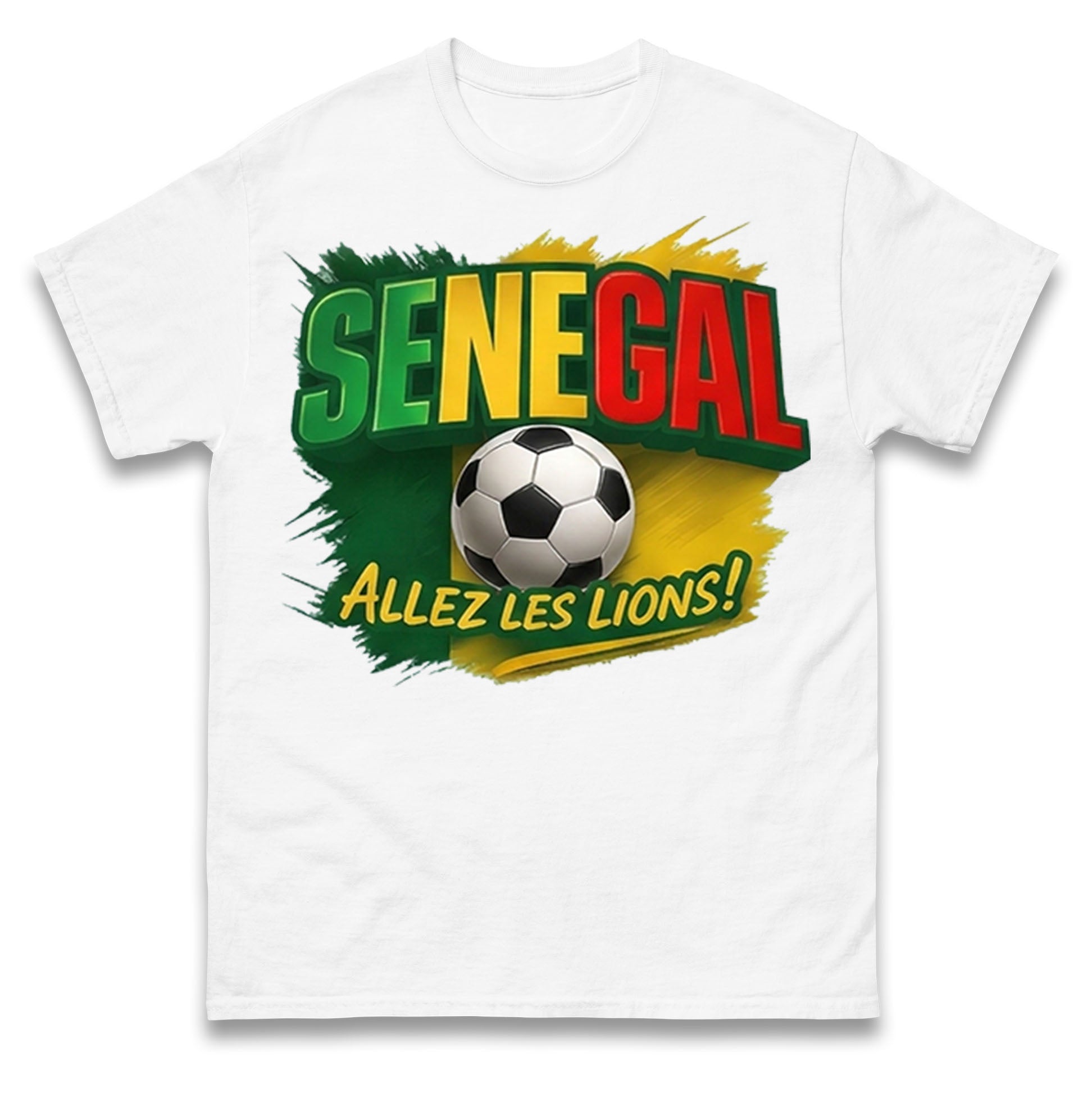 Senegal Retro World Cup T Shirt 