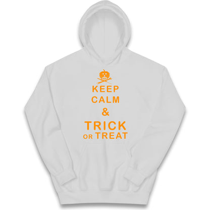 Keep Calm And Trick Or Treat Halloween Hoodie
