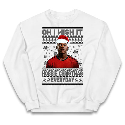 Kobbie Mainoo Christmas Kids Jumper