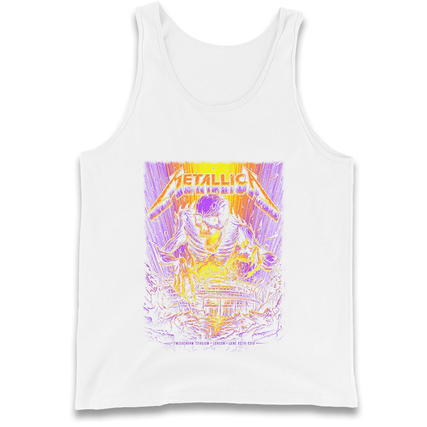 Metallica Twickenham Stadium Tank Top