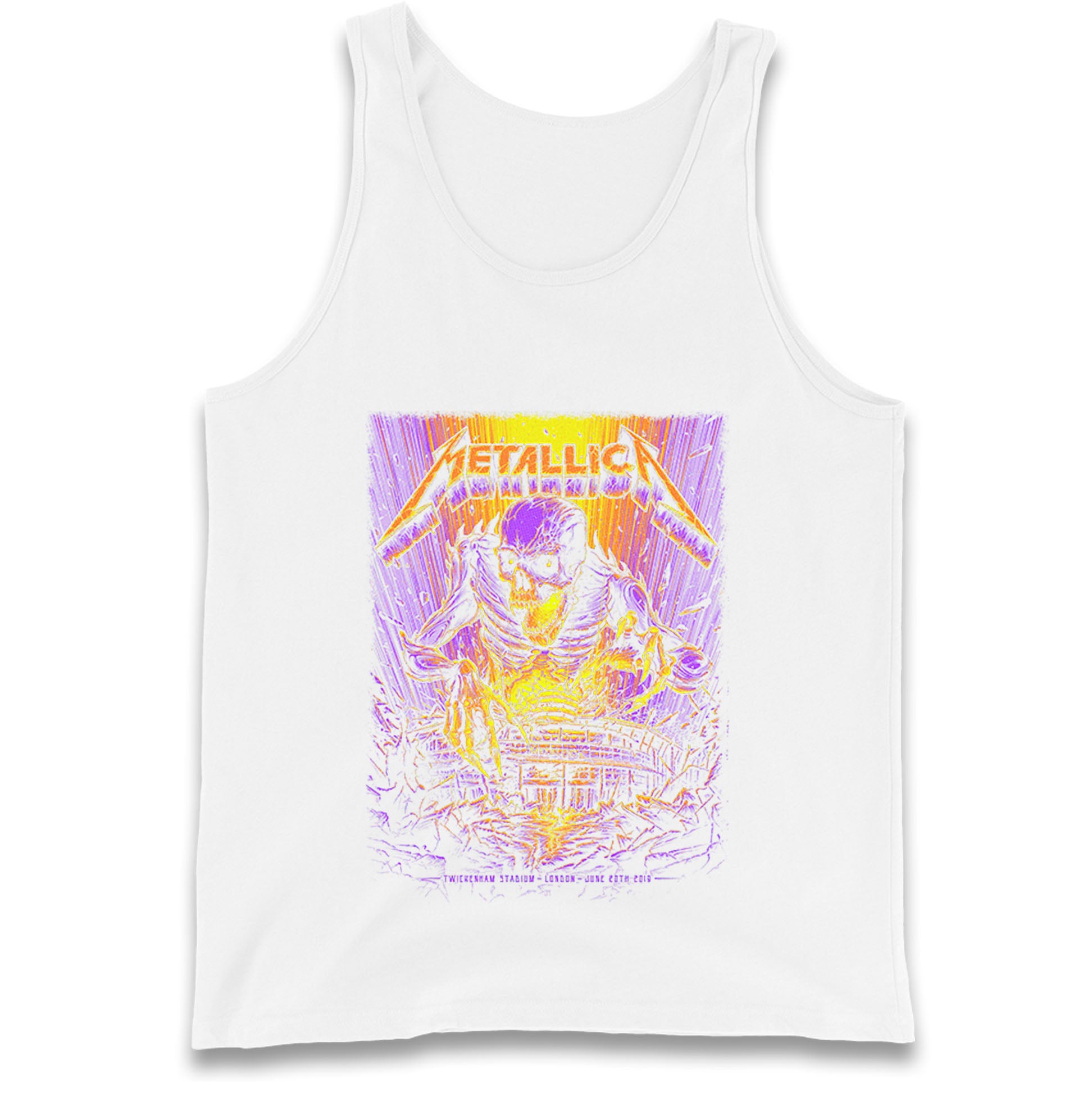 Metallica Twickenham Stadium Tank Top