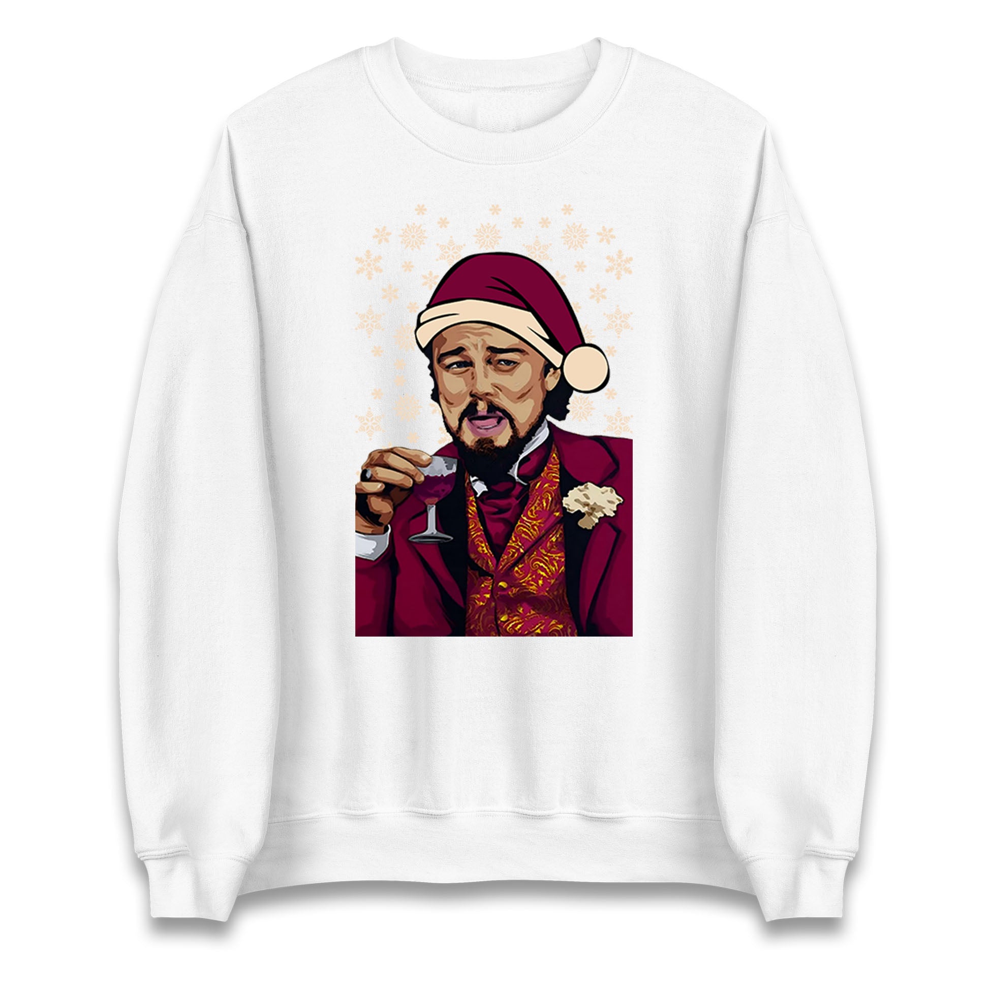 leonardo dicaprio christmas sweatshirt