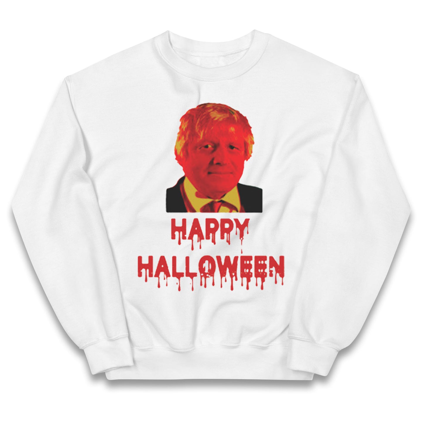 Boris Johnson Happy Halloween Jumper
