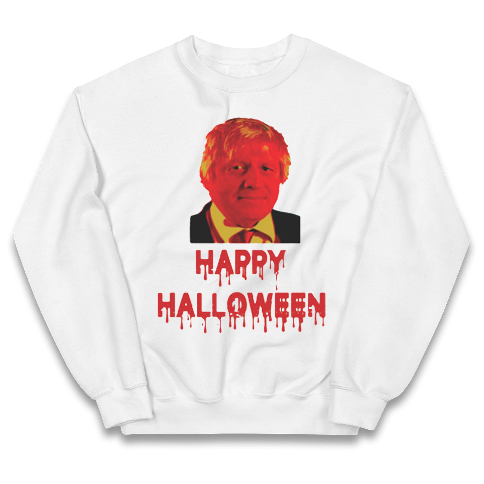 Boris Johnson Happy Halloween Jumper
