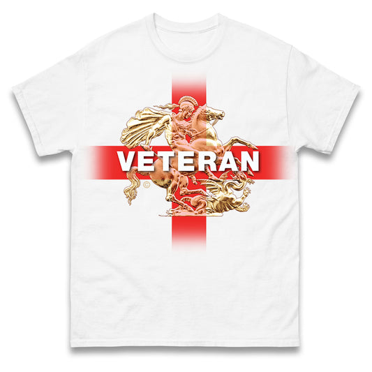 Veteran St George & The Dragon Mens Tee Top