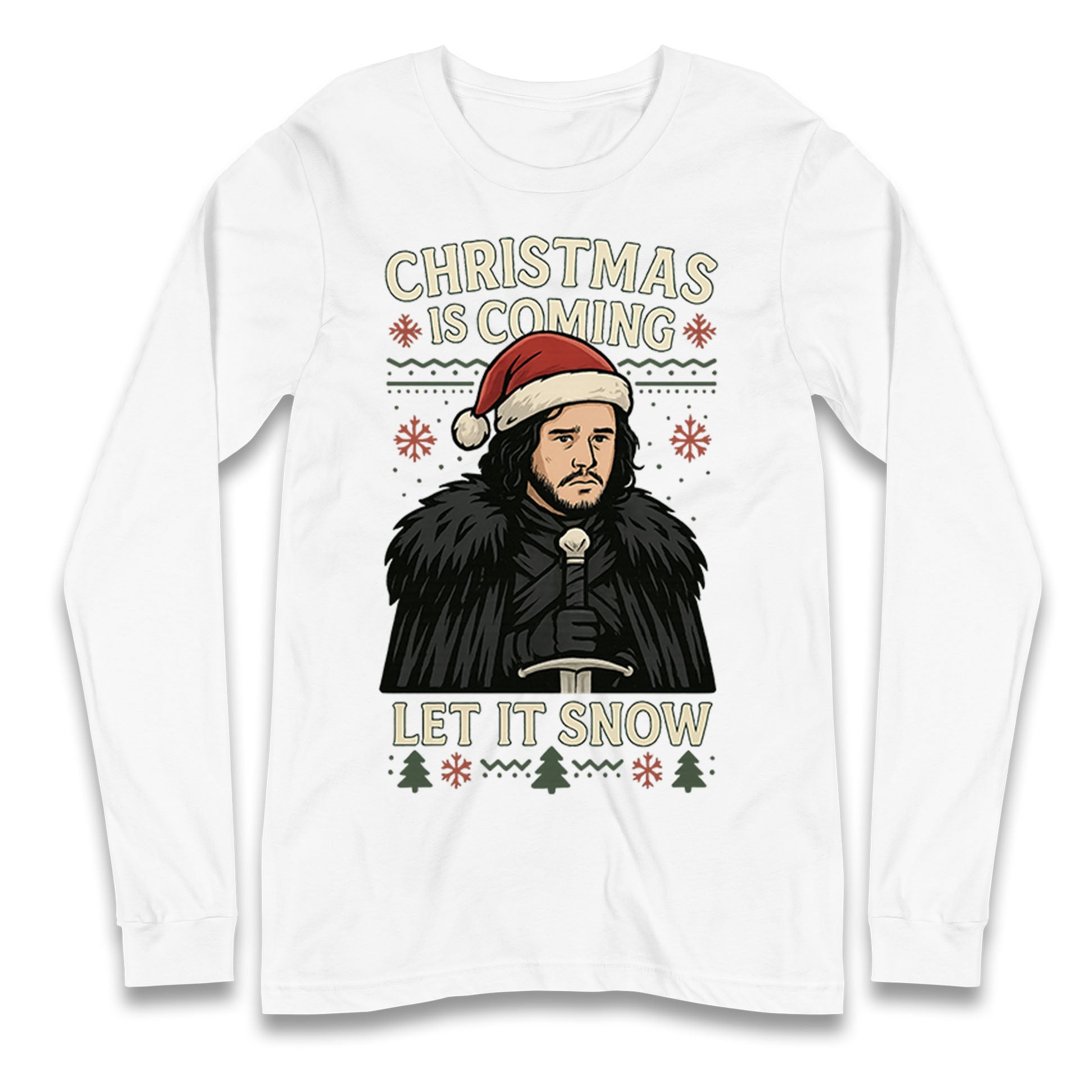 Game of Thrones Christmas Longsleeve T Shirt