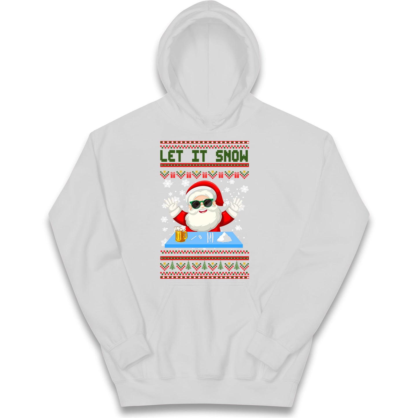 Santa Claus Christmas Kids Hoodie