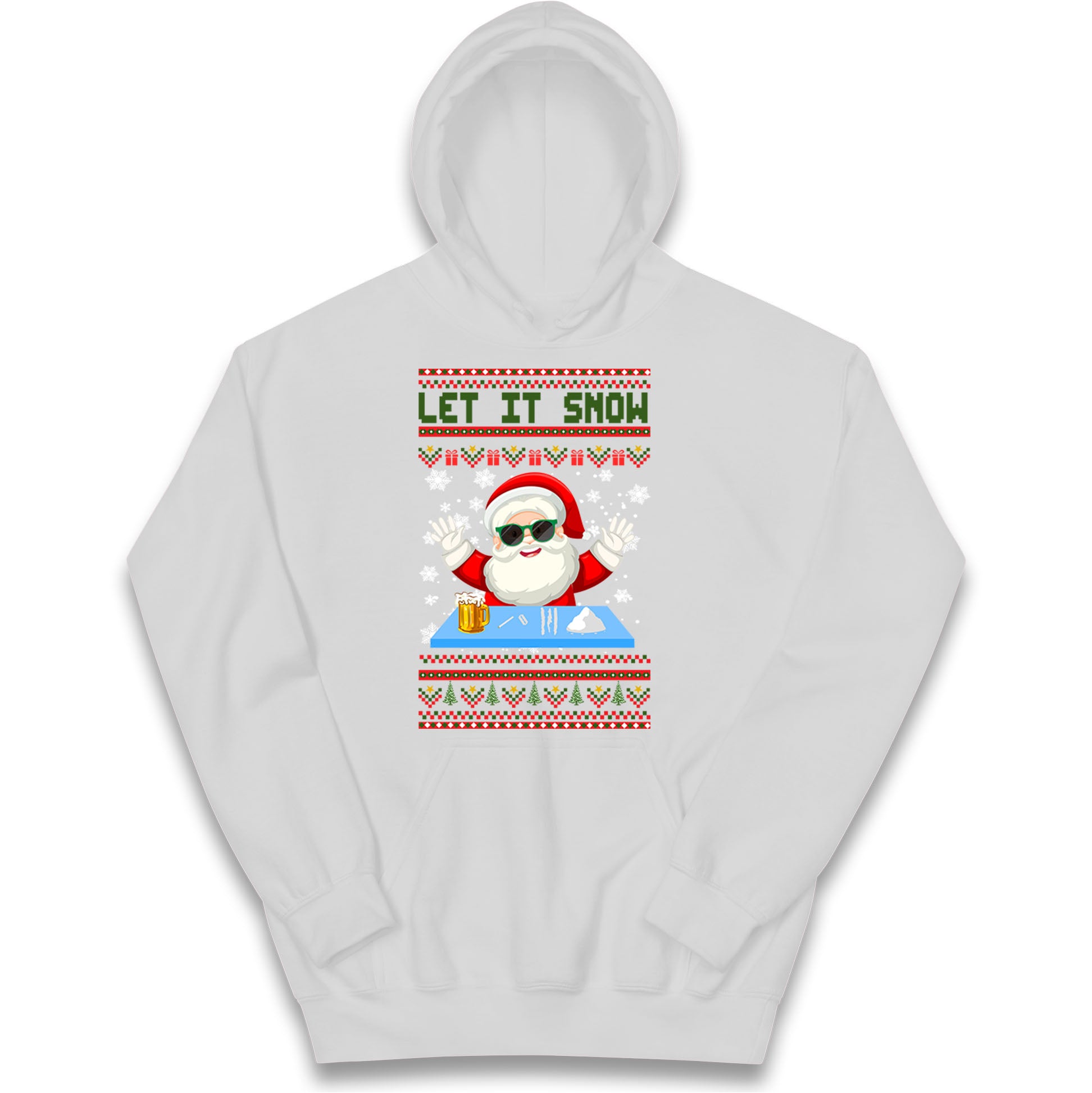 Santa Claus Christmas Kids Hoodie