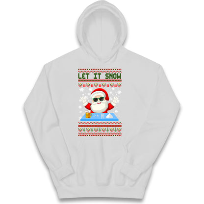 Santa Claus Christmas Kids Hoodie