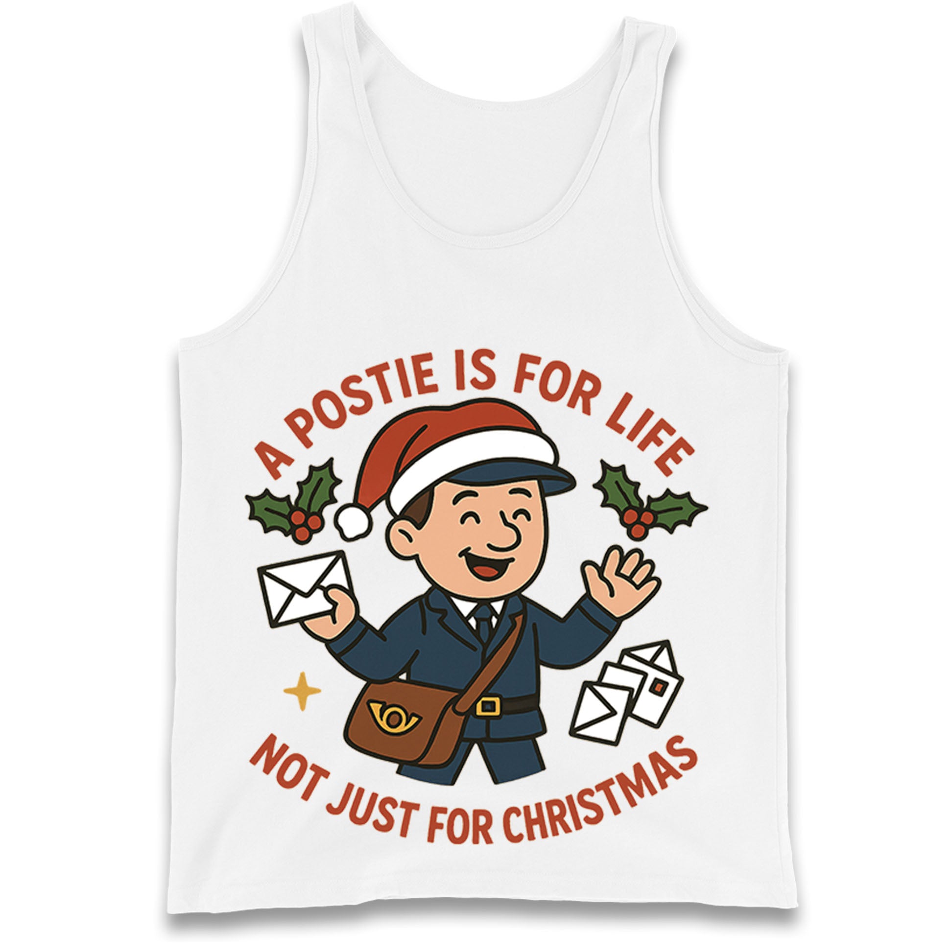 Postie Christmas Tank Top