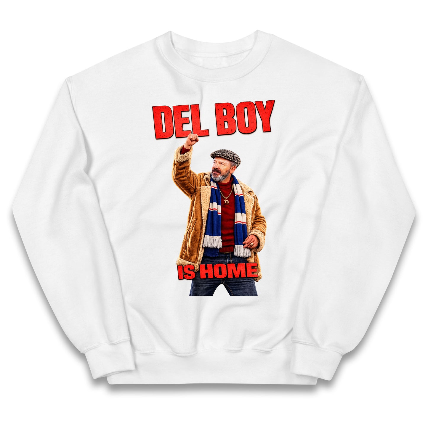 Derek McInnes Rangers Del Boy Football Kids Jumper