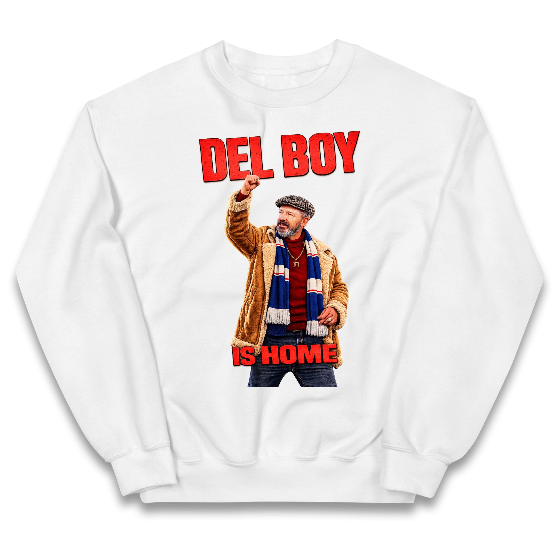 Derek McInnes Rangers Del Boy Football Kids Jumper