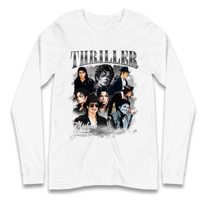 Michael Jackson Thriller Bootleg Long Sleeve T Shirt
