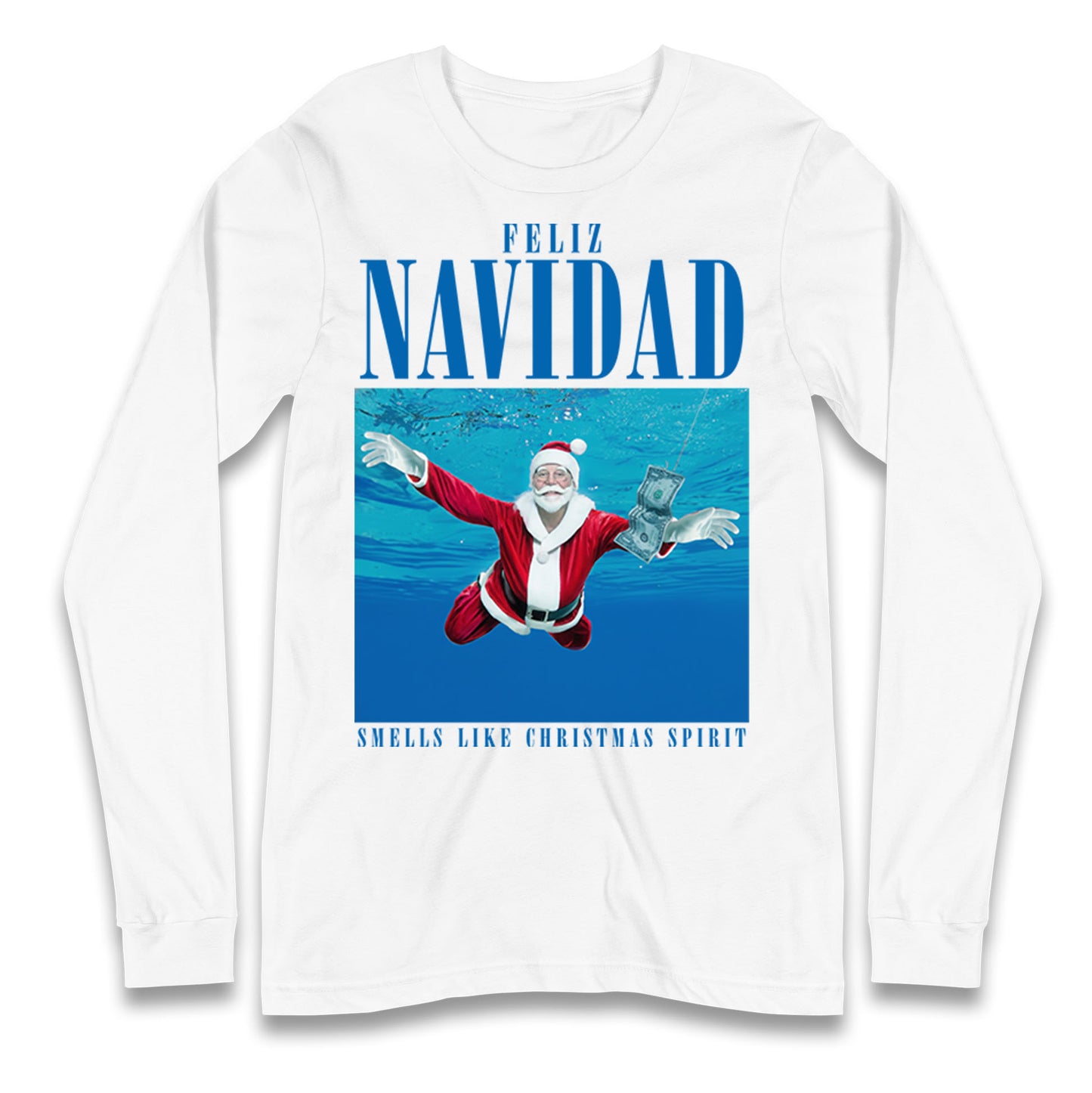 Nirvana Christmas Longsleeve T Shirt