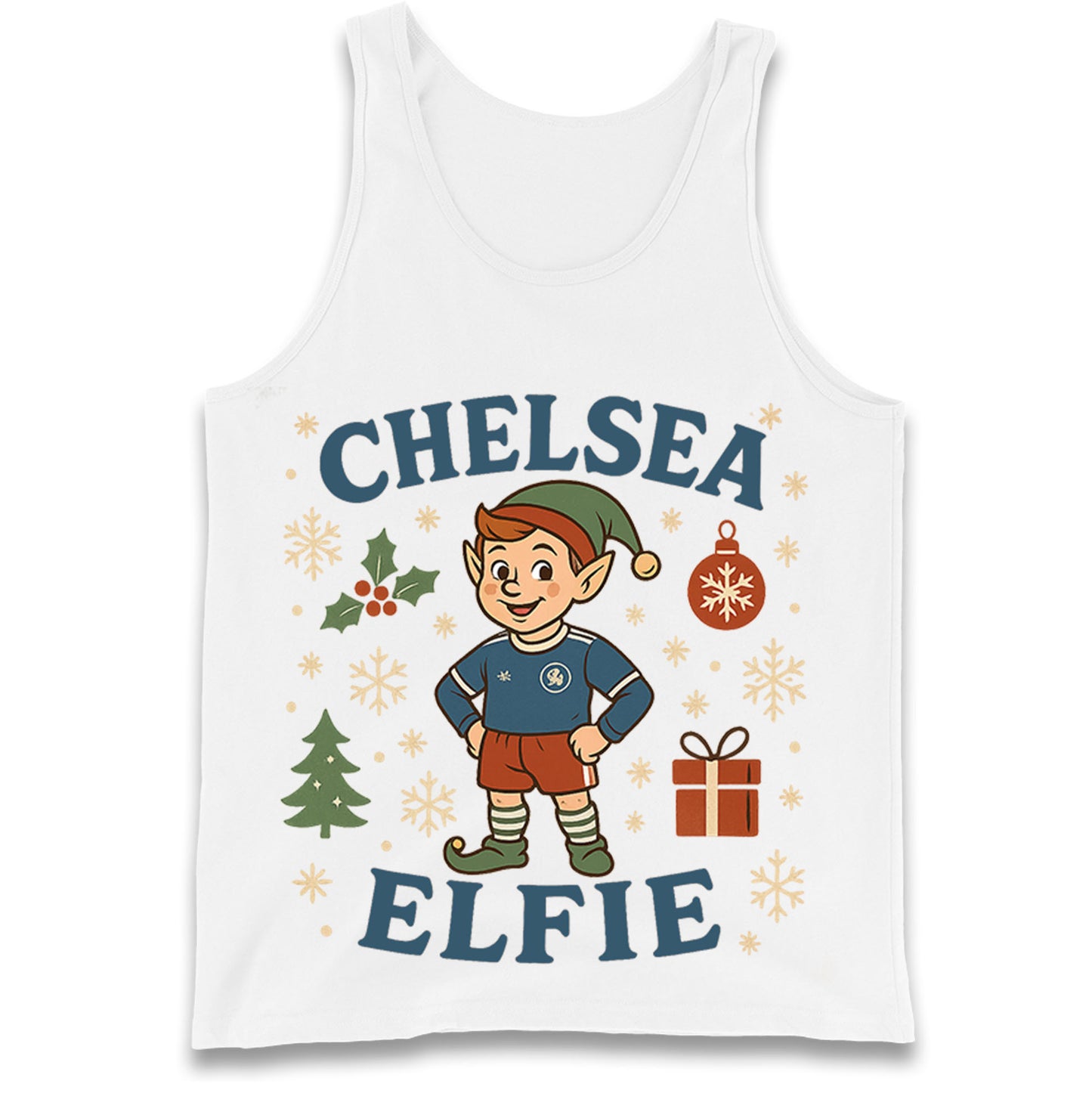 Chelsea FC Christmas Tank Top
