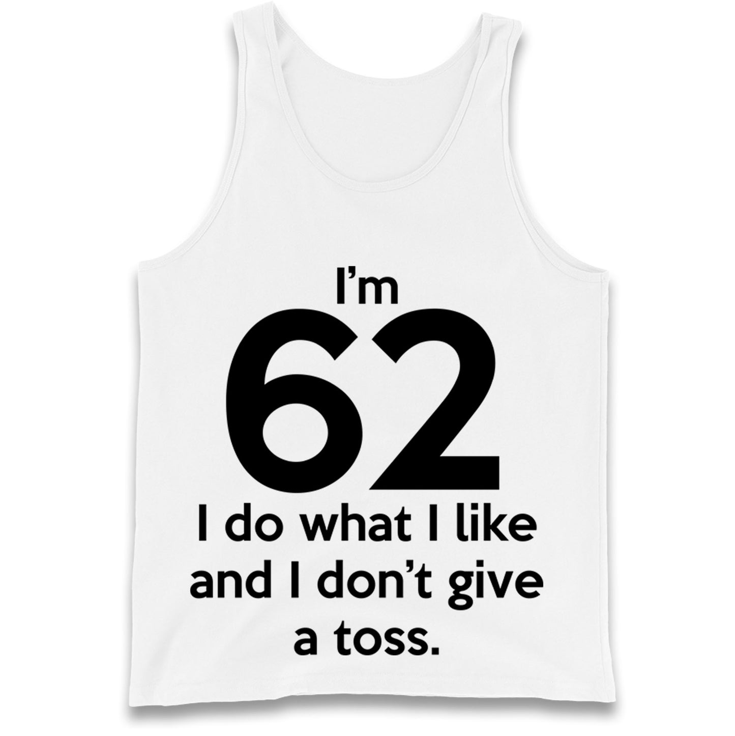 62nd Birthday Tank Top