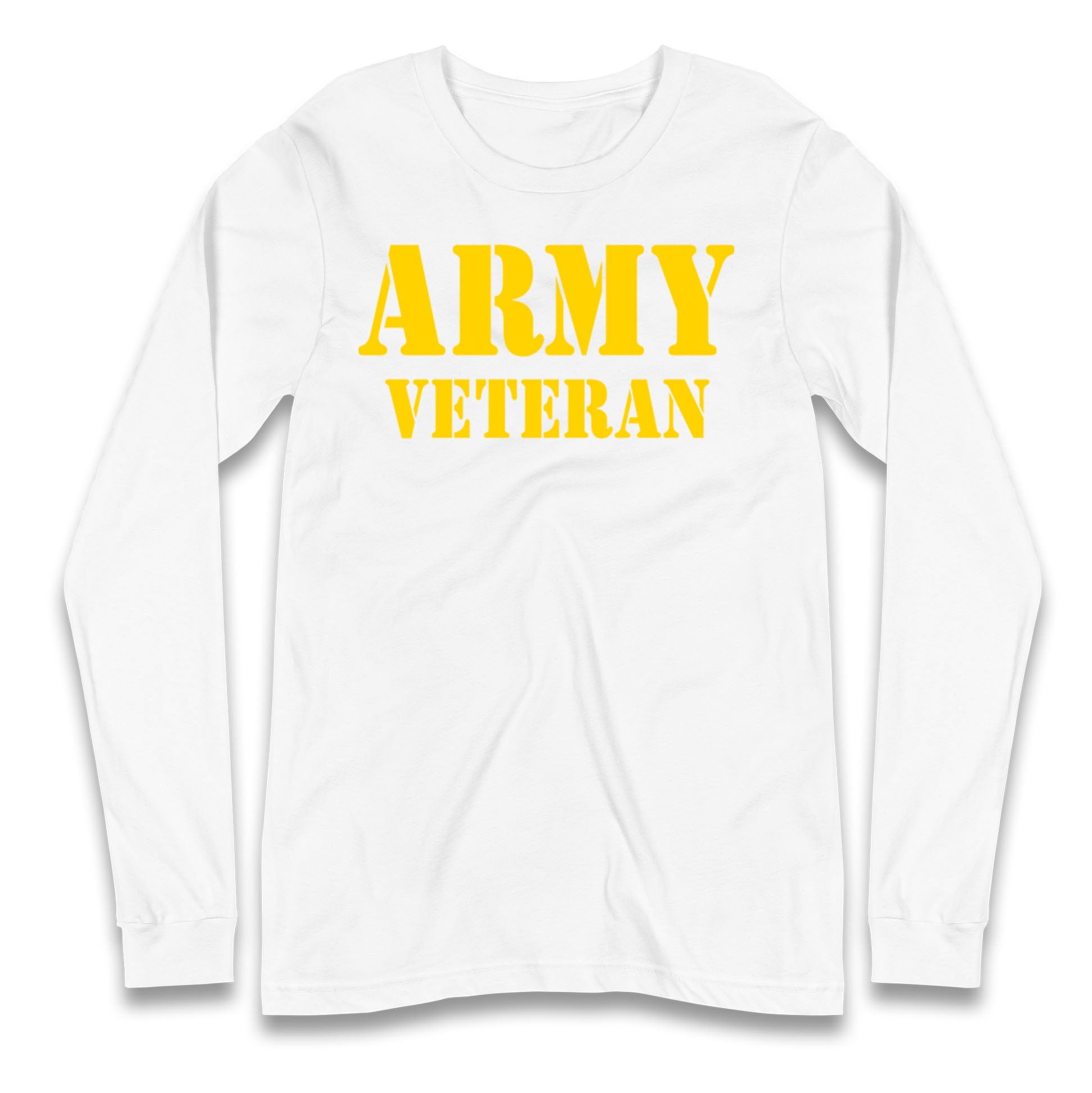 Army Veteran Longsleeve T Shirt