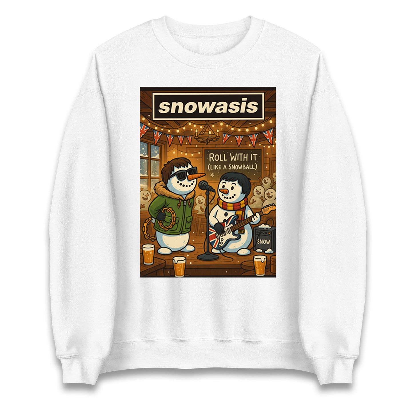 Snowasis Christmas Jumper